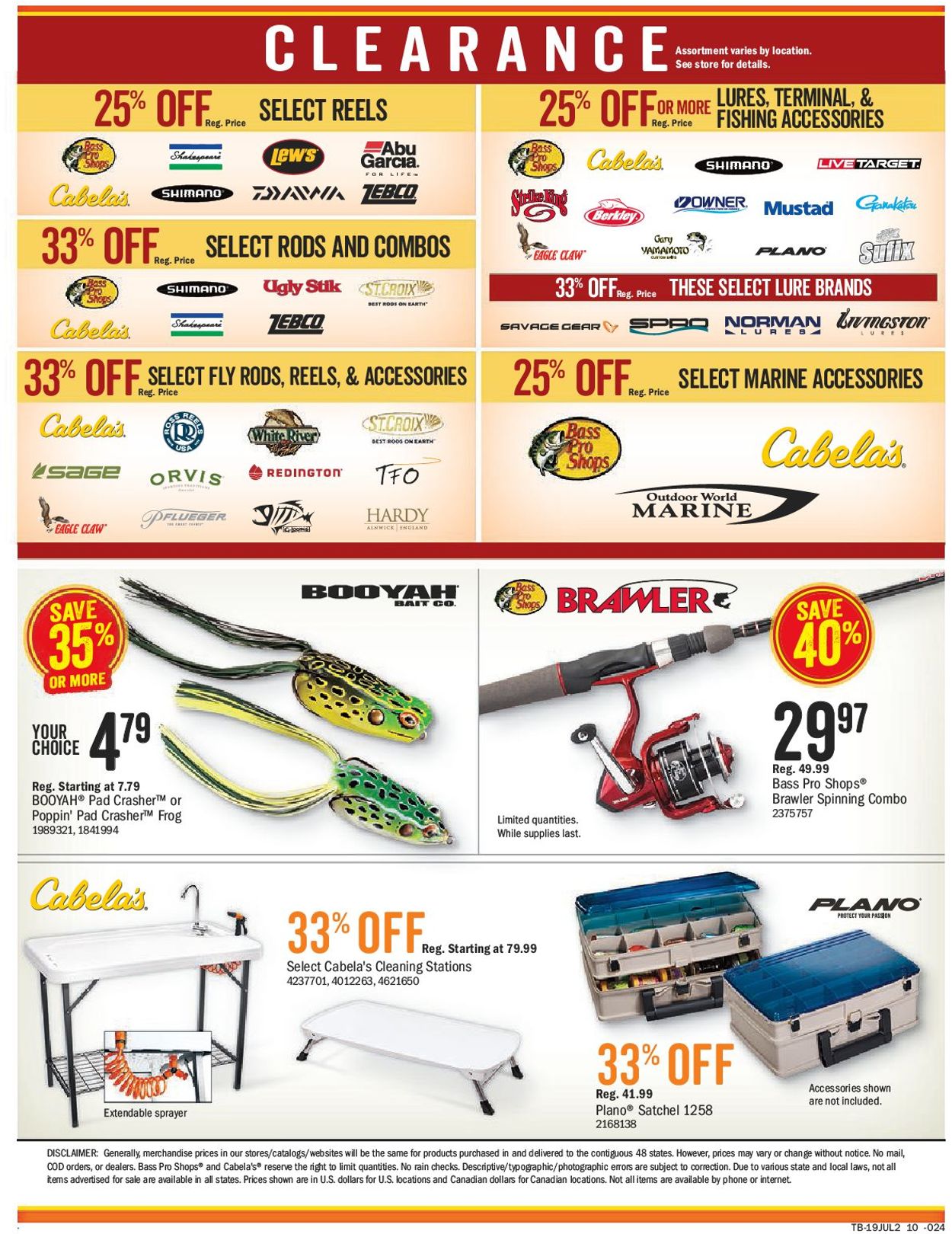 Bass Pro Flyer - 07/05-07/14/2019 (Page 10)