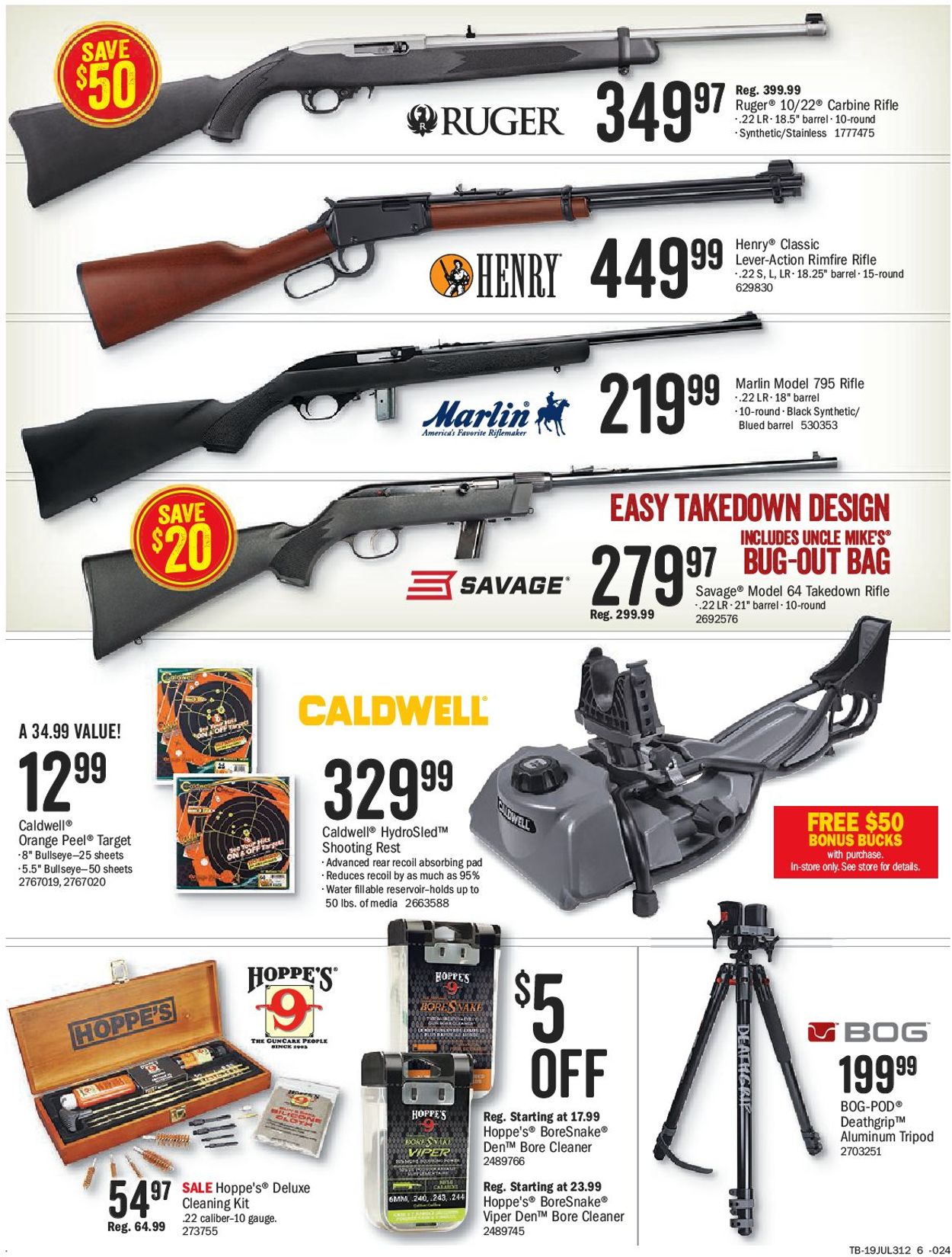 Bass Pro Flyer - 07/12-07/28/2019 (Page 6)
