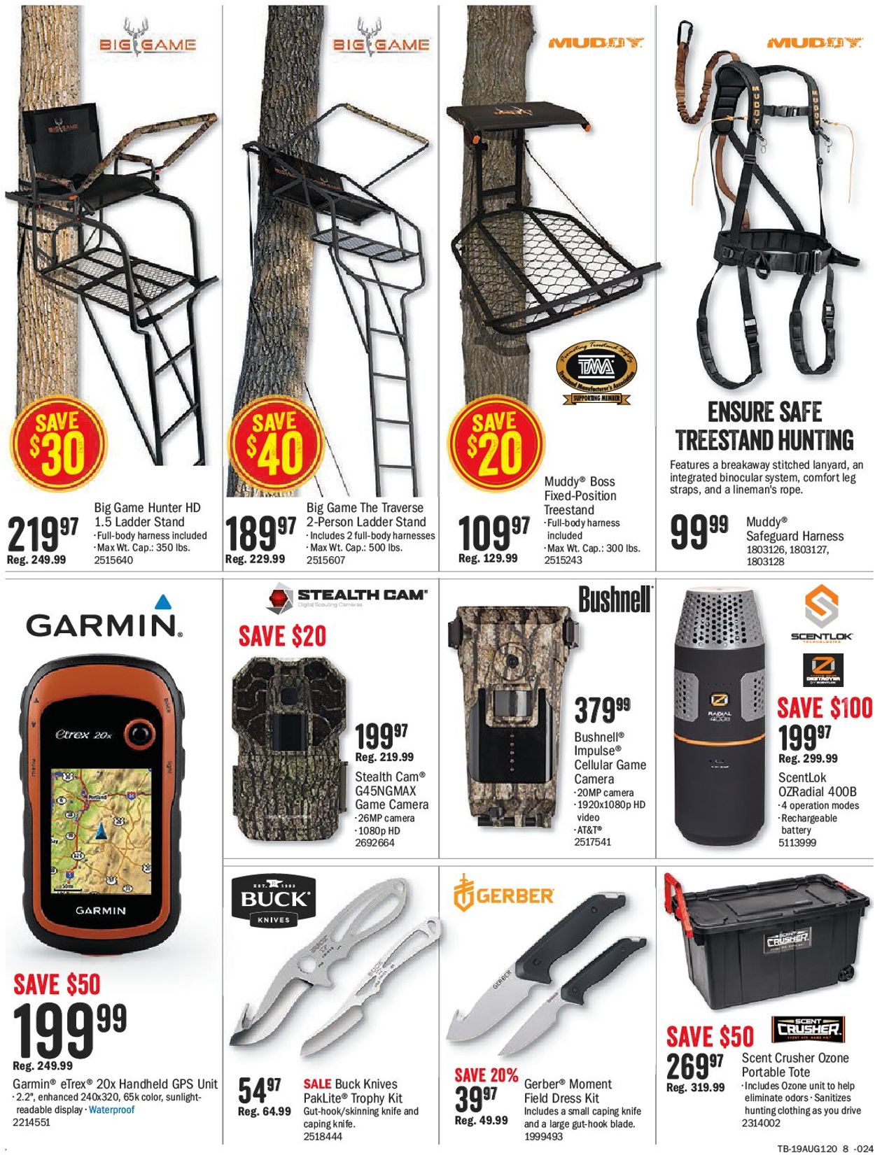 Bass Pro Flyer - 07/26-08/11/2019 (Page 8)