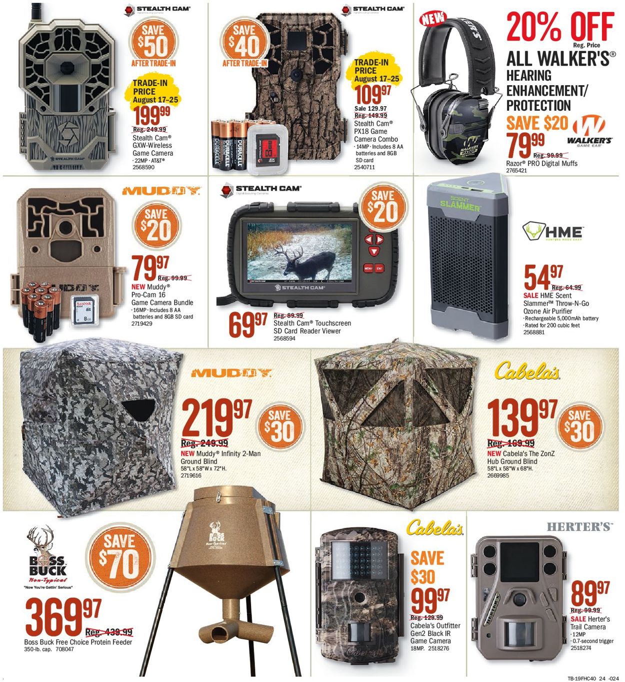 Bass Pro Flyer - 08/09-08/25/2019 (Page 24)