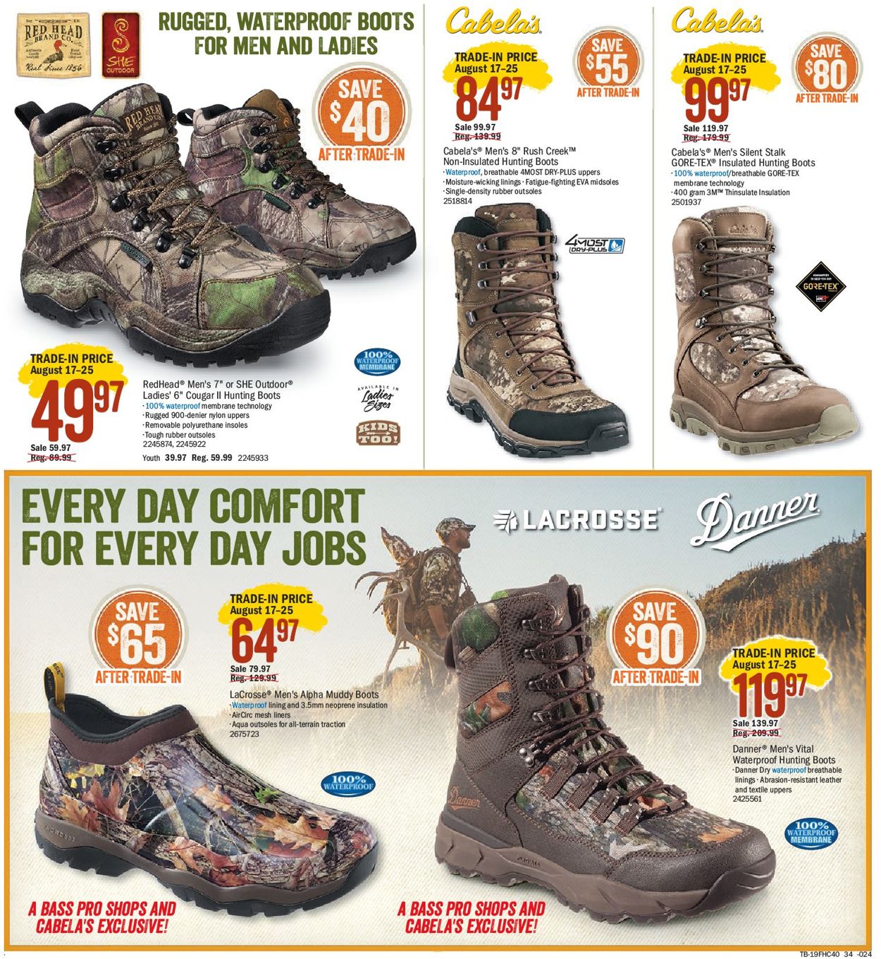Bass Pro Flyer - 08/09-08/25/2019 (Page 34)