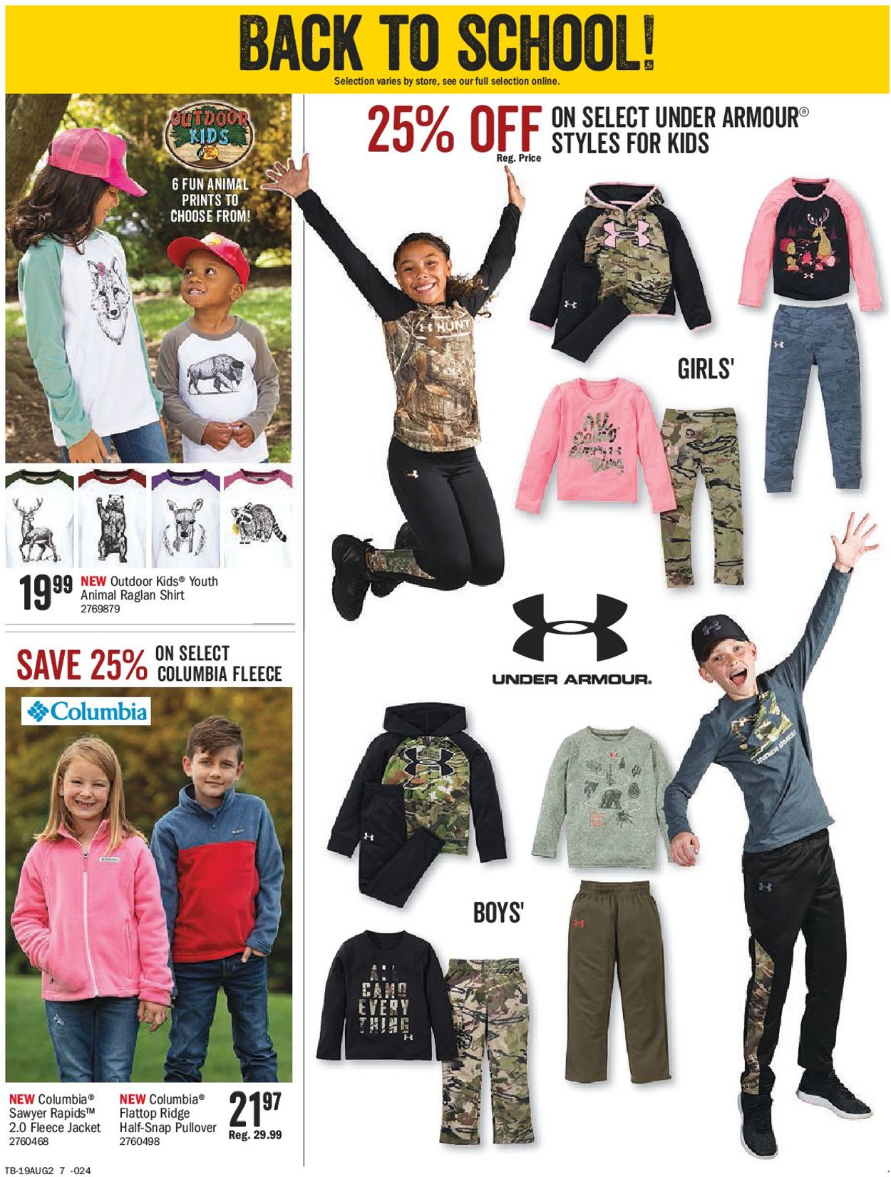 Bass Pro Flyer - 08/09-08/25/2019 (Page 7)