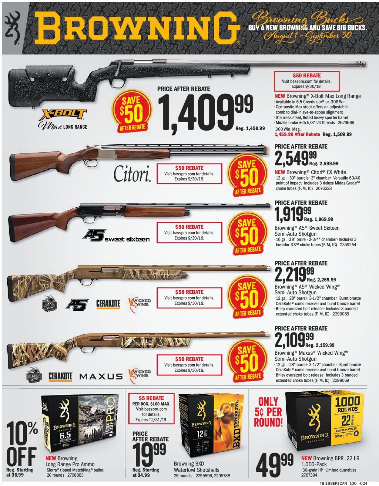Bass Pro Flyer - 08/26-09/08/2019 (Page 2)