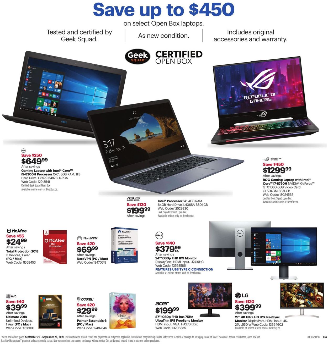 Best Buy Flyer - 09/20-09/26/2019 (Page 15)