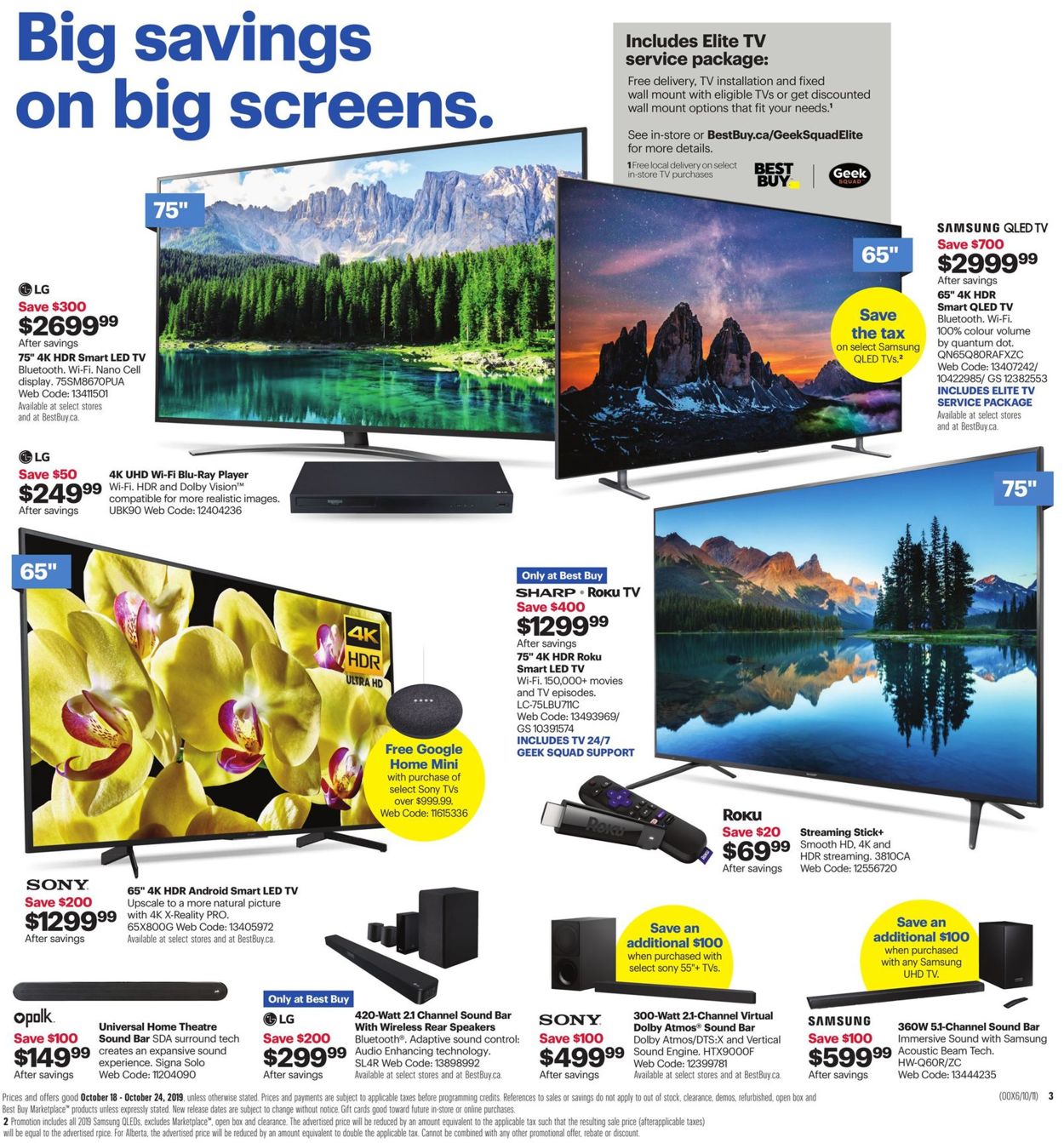 Best Buy Flyer - 10/18-10/24/2019 (Page 7)
