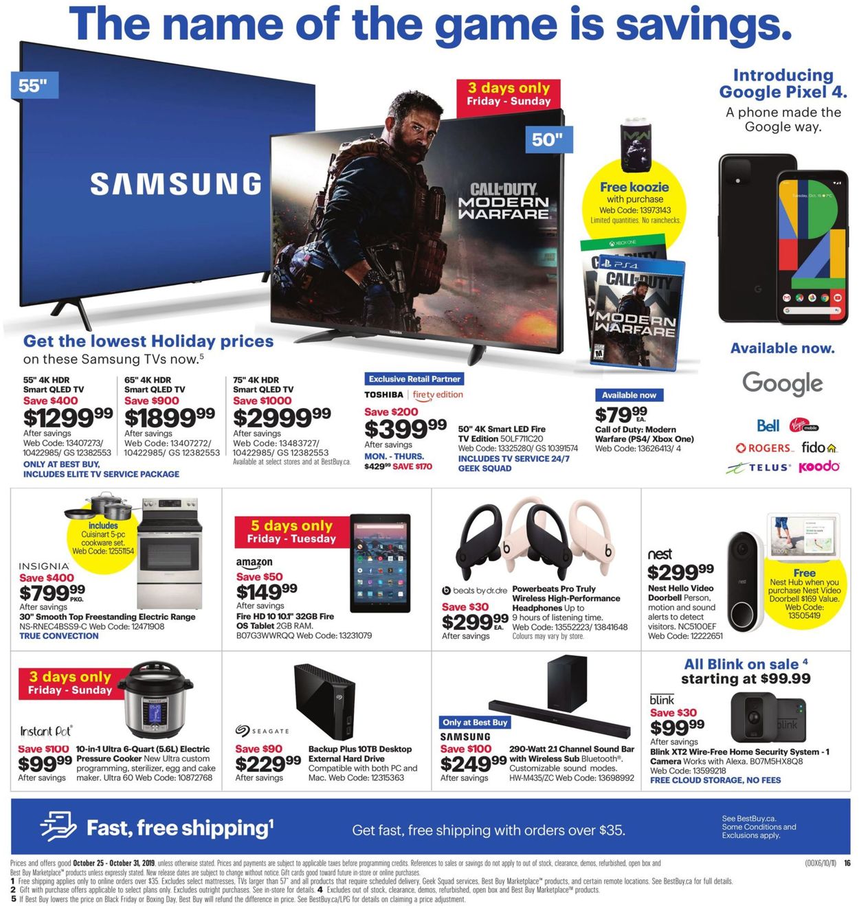 Best Buy Flyer - 10/25-10/31/2019 (Page 3)