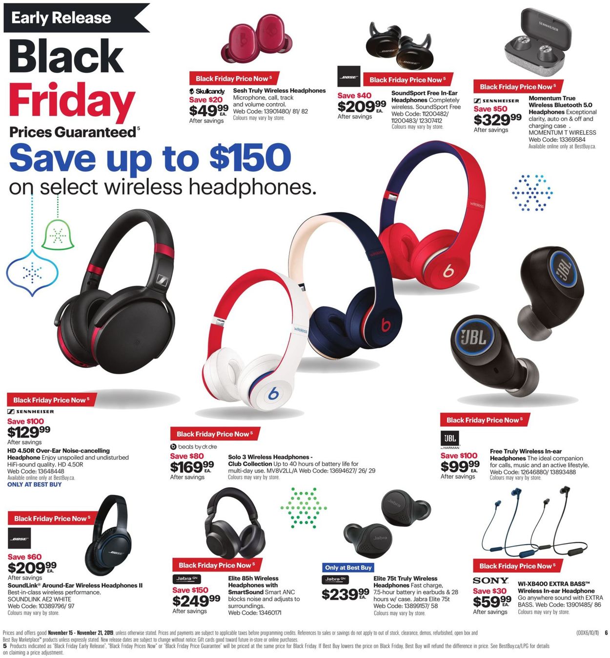 Best Buy - Early Black Friday Flyer 2019 Flyer - 11/15-11/21/2019 (Page 11)