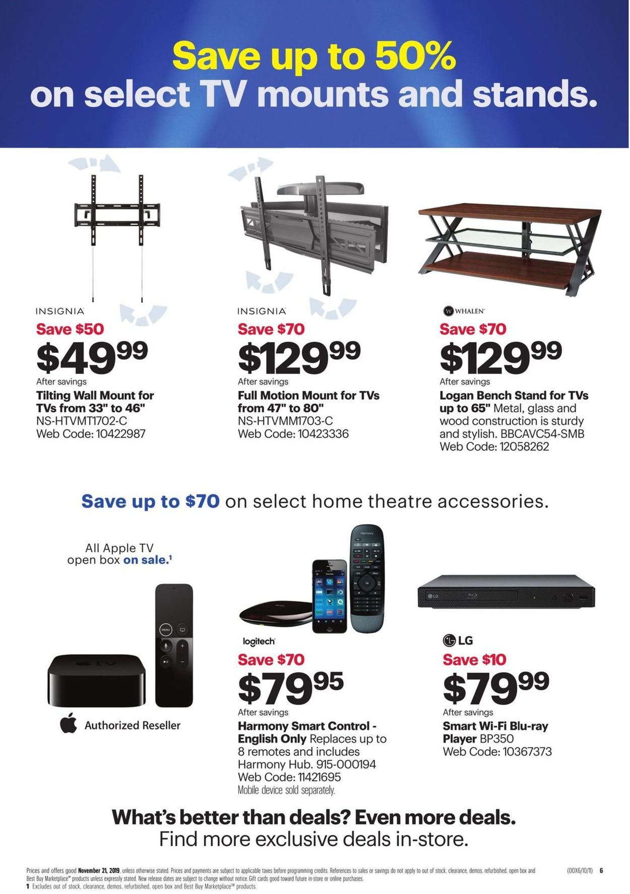 Best Buy - Early Black Friday Deals 2019 Flyer - 11/18-11/21/2019 (Page 7)