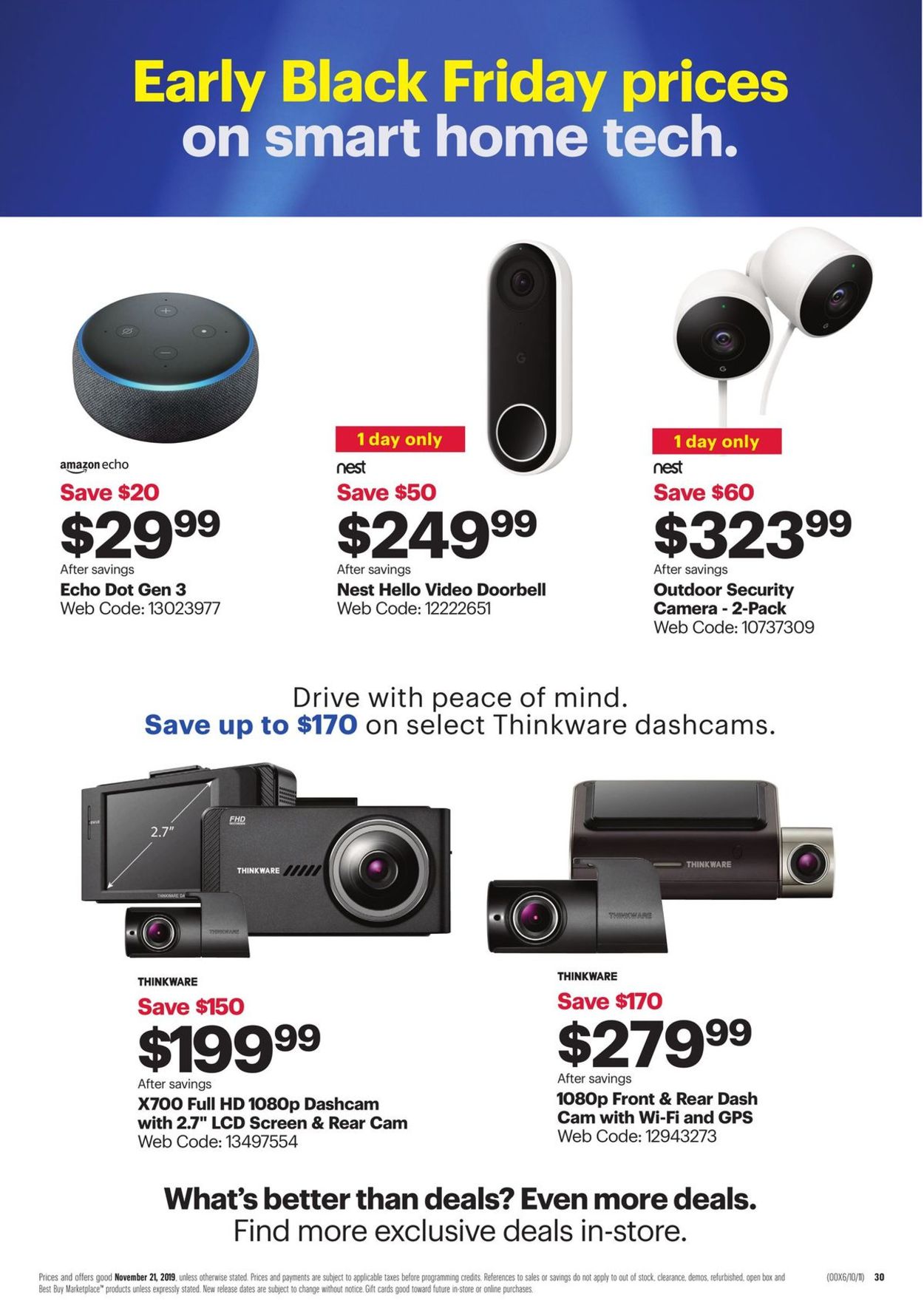 Best Buy - Early Black Friday Deals 2019 Flyer - 11/18-11/21/2019 (Page 31)