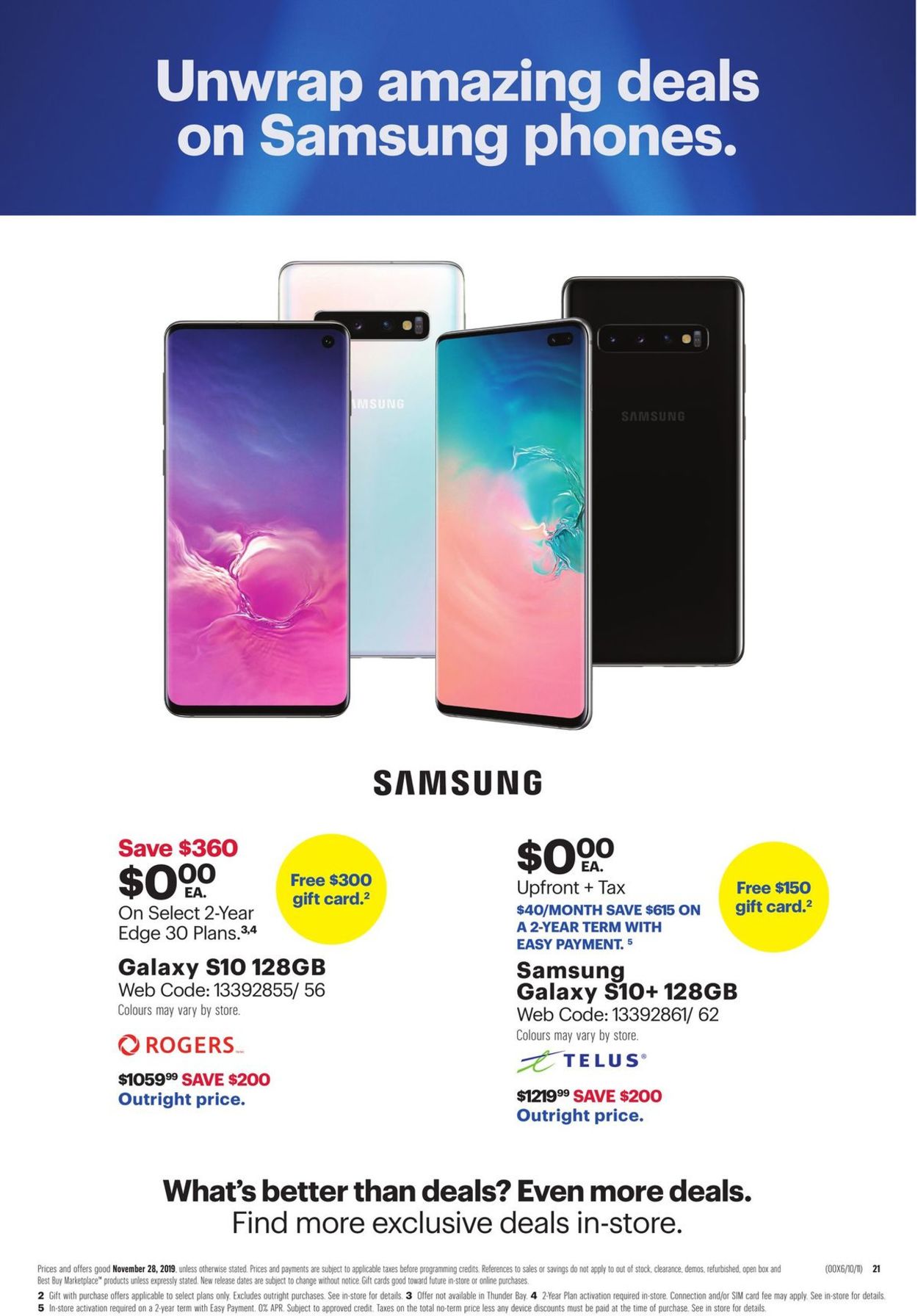 Best Buy - Early Black Friday Sale 2019 Flyer - 11/28-11/28/2019 (Page 22)