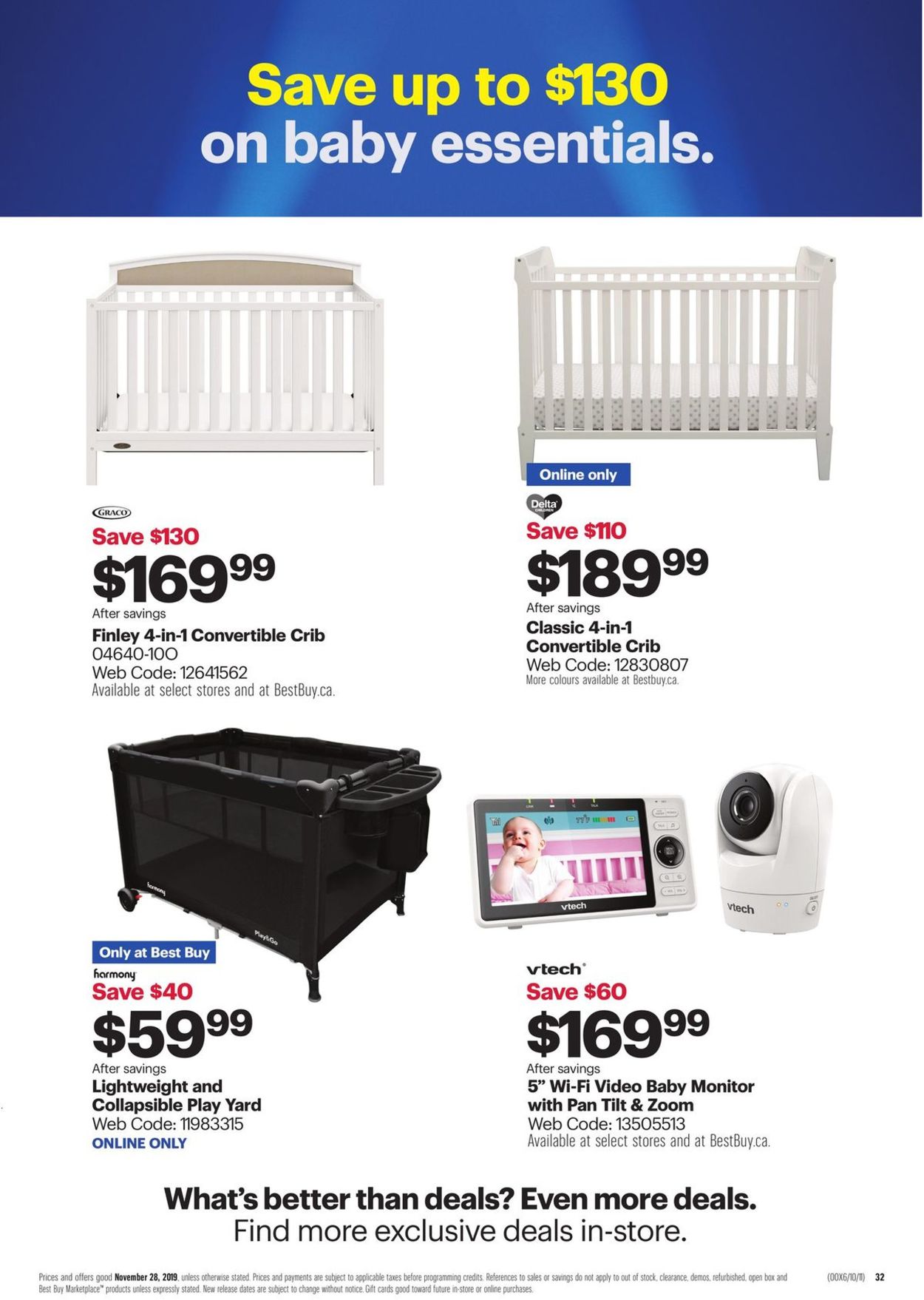 Best Buy - Early Black Friday Sale 2019 Flyer - 11/28-11/28/2019 (Page 33)