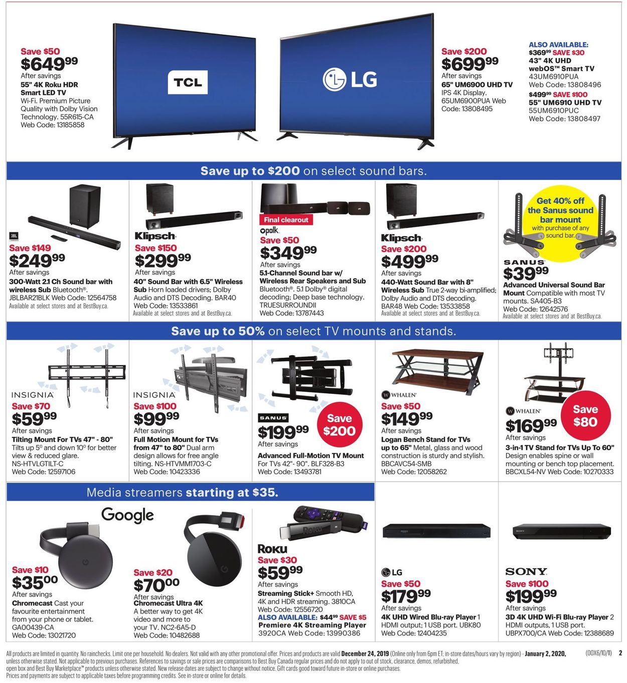 Best Buy Boxing Day 2019 Flyer - 12/24-01/02/2020 (Page 7)
