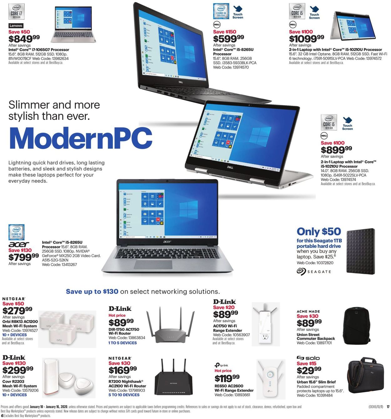 Best Buy Flyer - 01/10-01/16/2020 (Page 20)