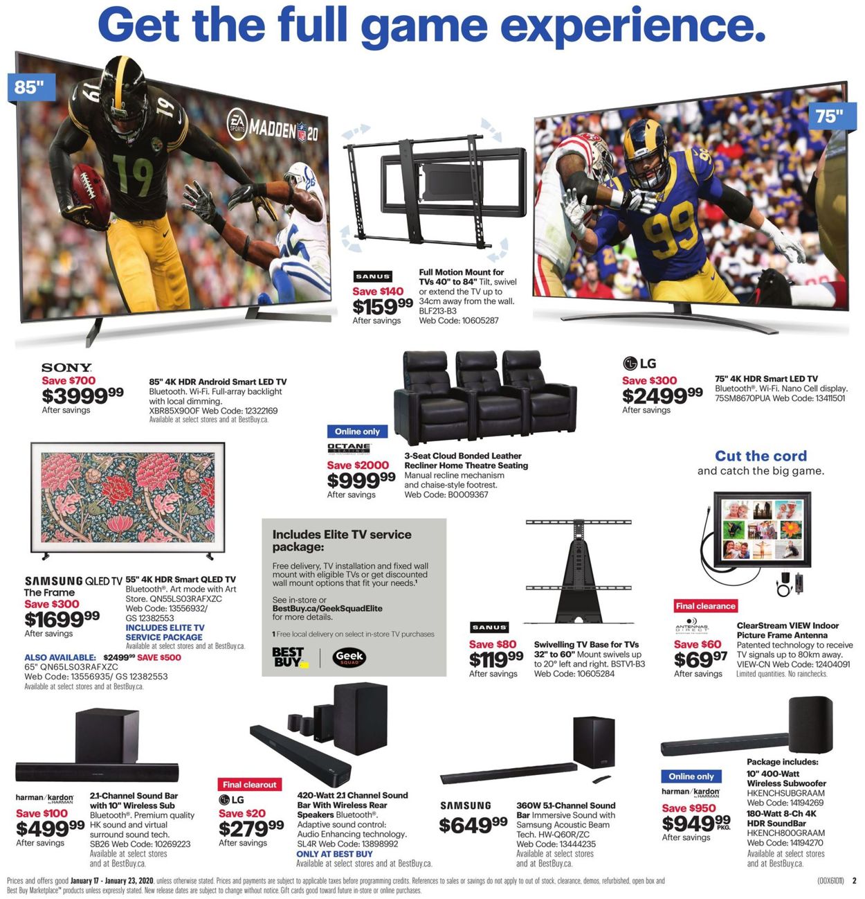 Best Buy Flyer - 01/17-01/23/2020 (Page 4)