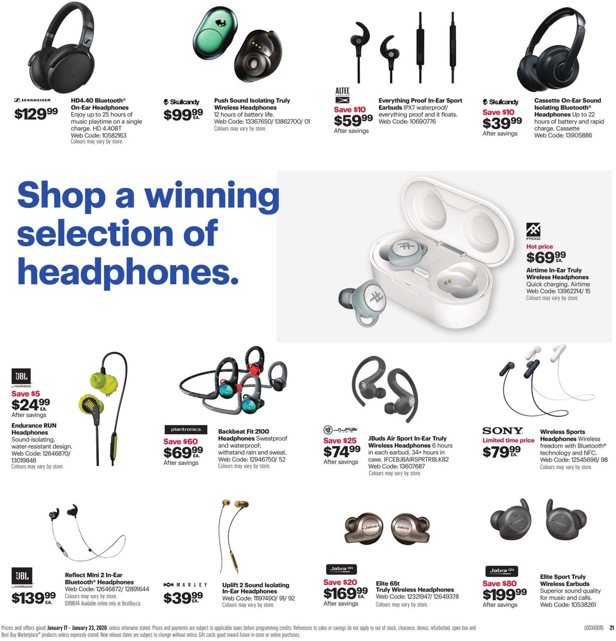 Best Buy Flyer - 01/17-01/23/2020 (Page 22)