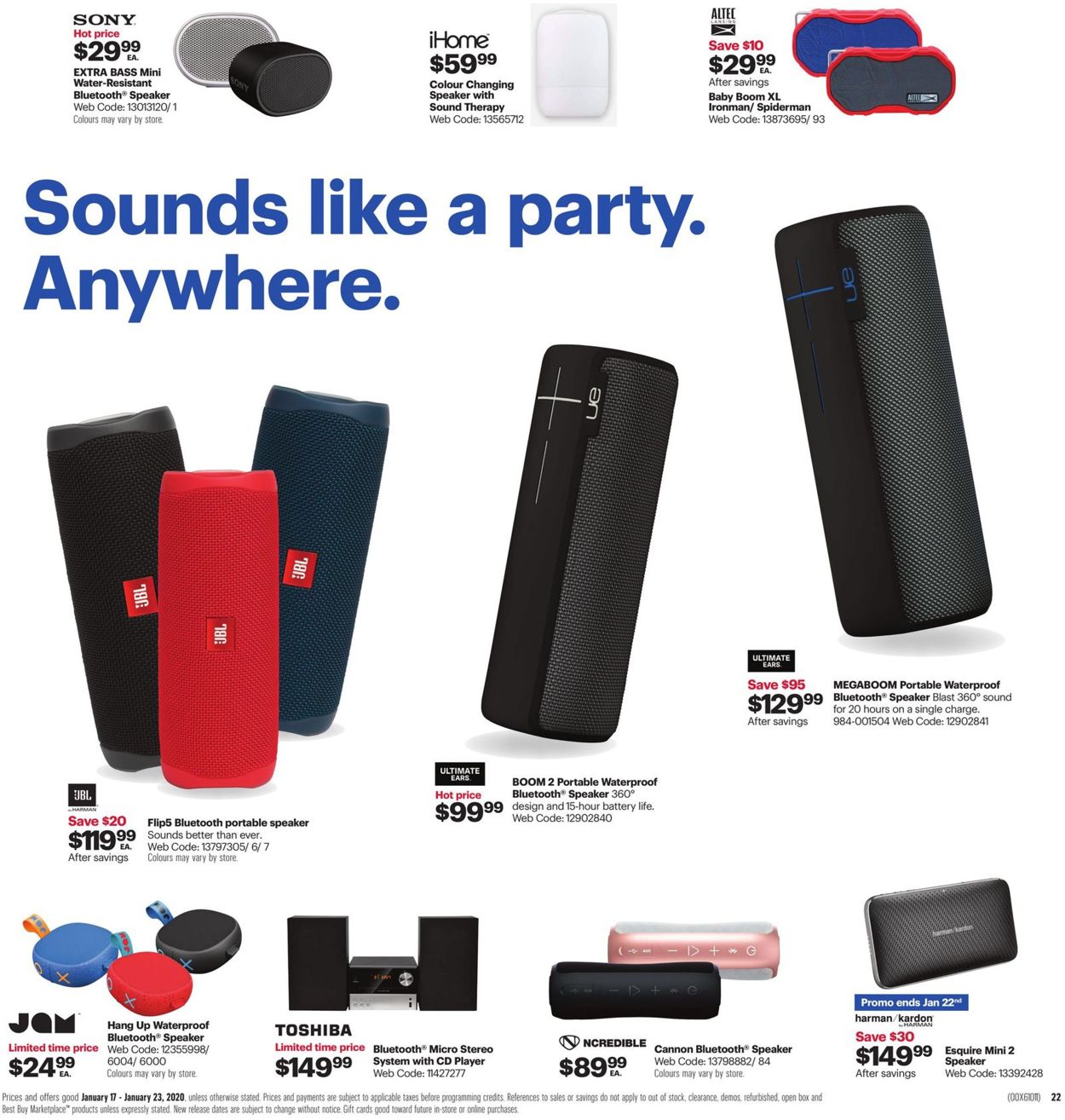 Best Buy Flyer - 01/17-01/23/2020 (Page 23)