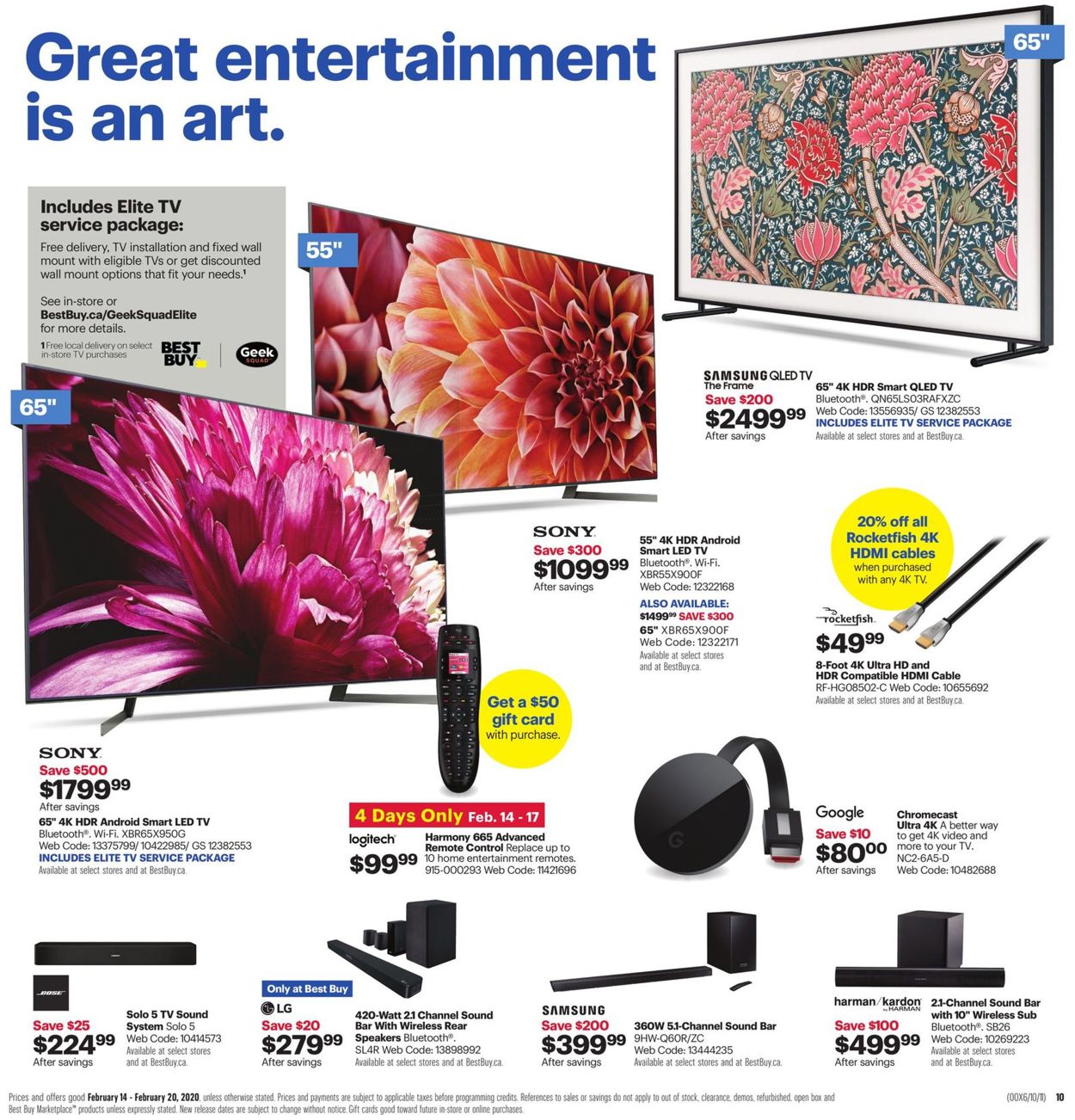 Best Buy Flyer - 02/14-02/20/2020 (Page 20)