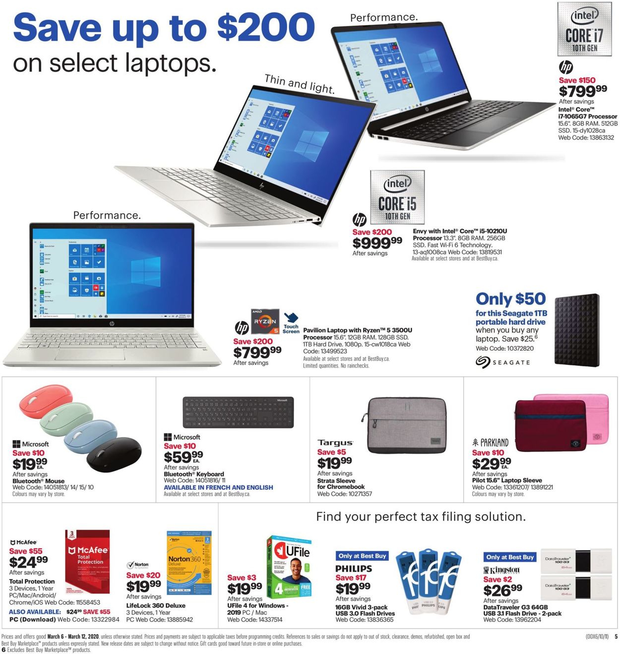 Best Buy Flyer - 03/06-03/12/2020 (Page 10)