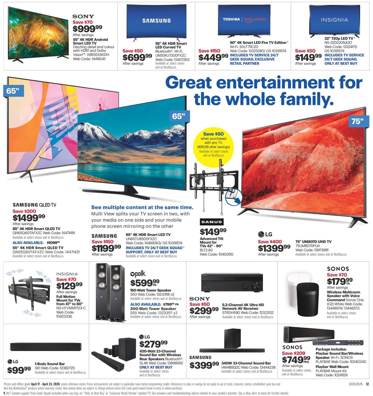 Best Buy Flyer - 04/17-04/23/2020 (Page 9)