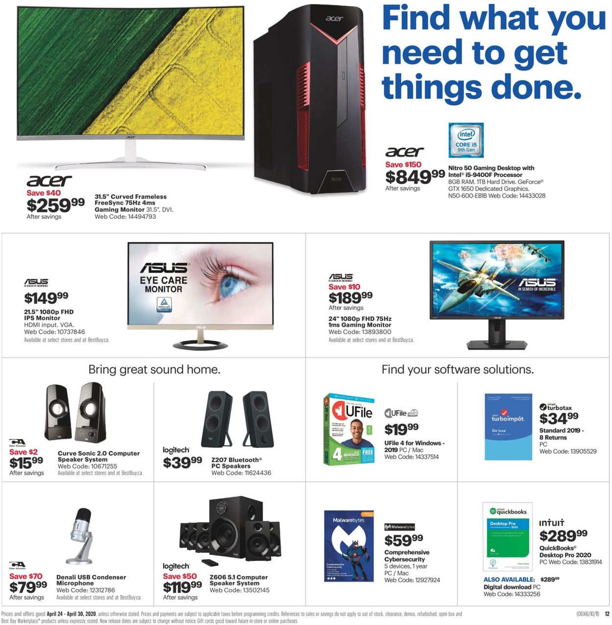 Best Buy Flyer - 04/24-04/30/2020 (Page 18)
