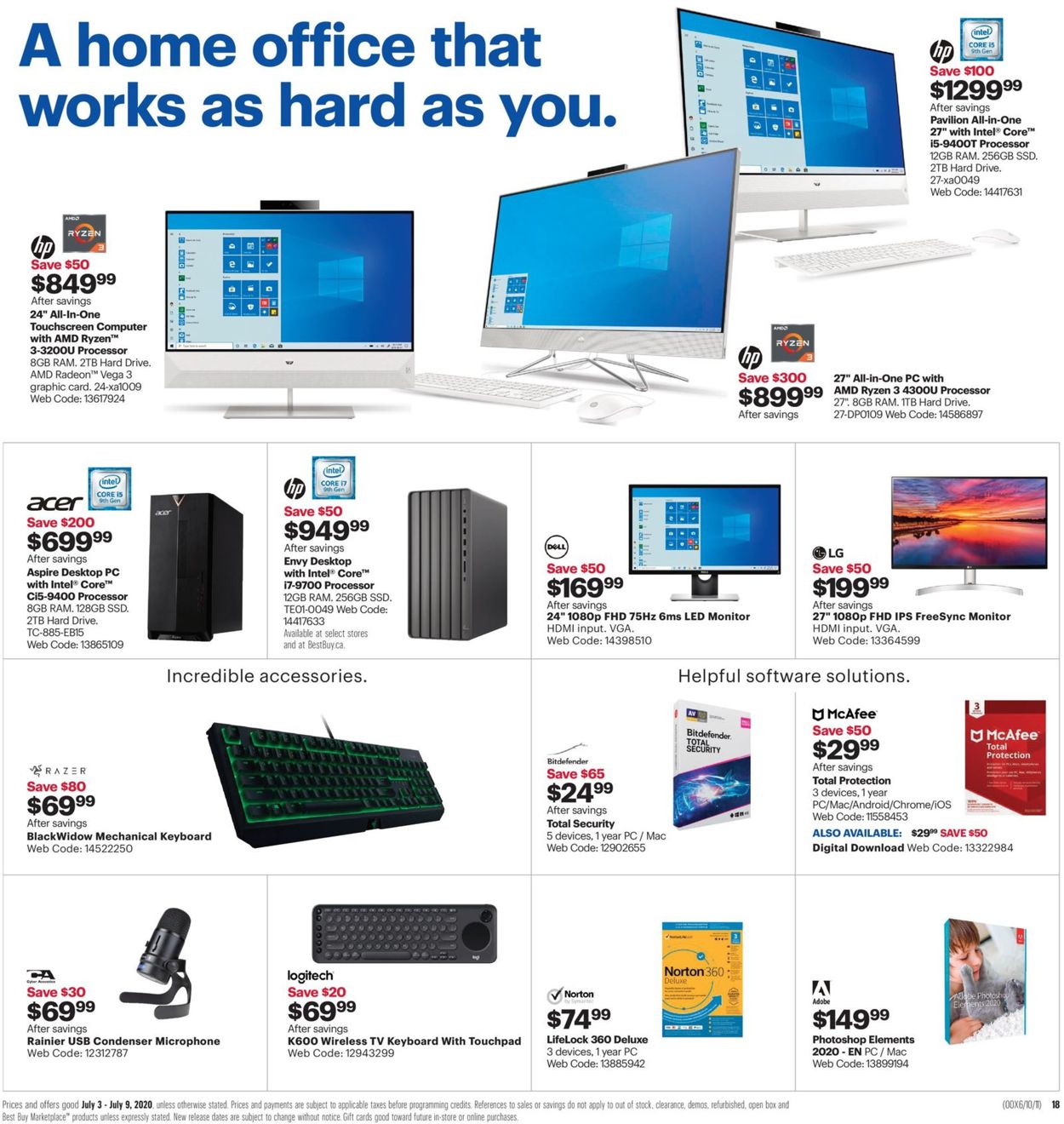 Best Buy Flyer - 07/03-07/09/2020 (Page 21)