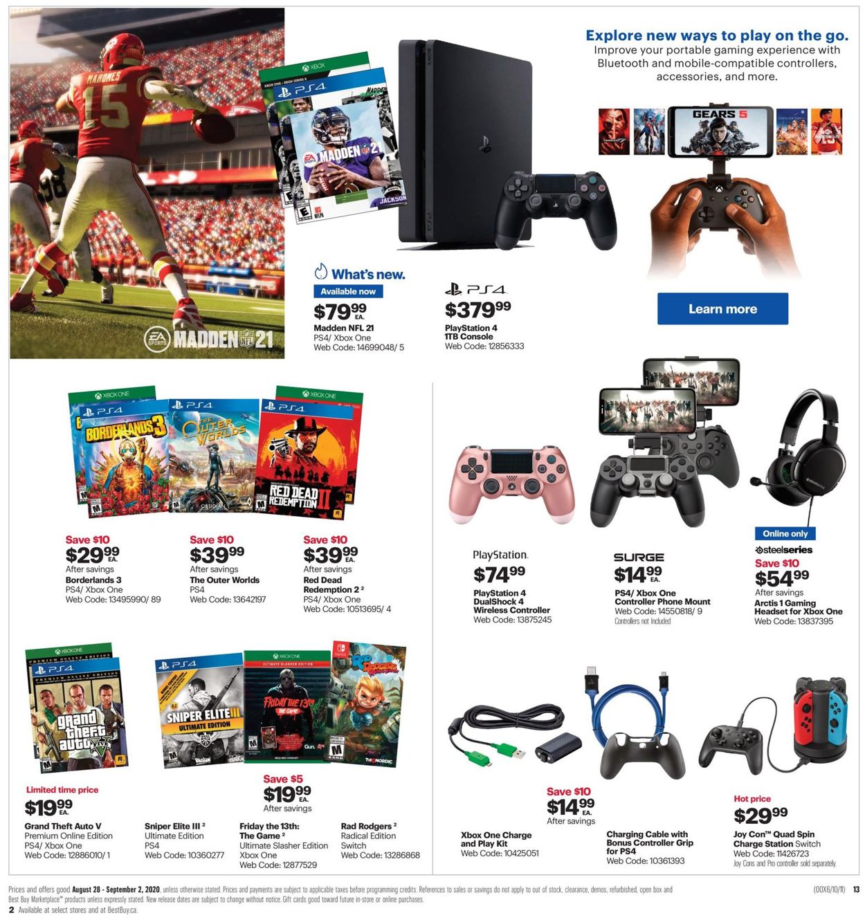 Best Buy Flyer - 08/28-09/02/2020 (Page 23)