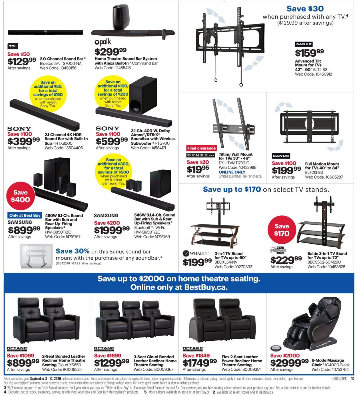 Best Buy Flyer - 09/03-09/10/2020 (Page 26)