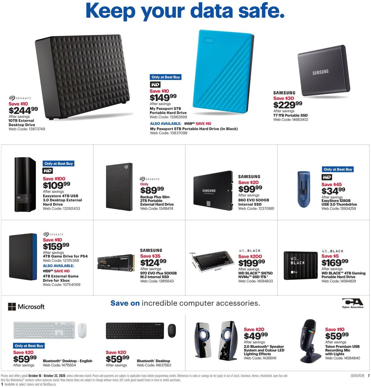 Best Buy Flyer - 10/16-10/22/2020 (Page 13)