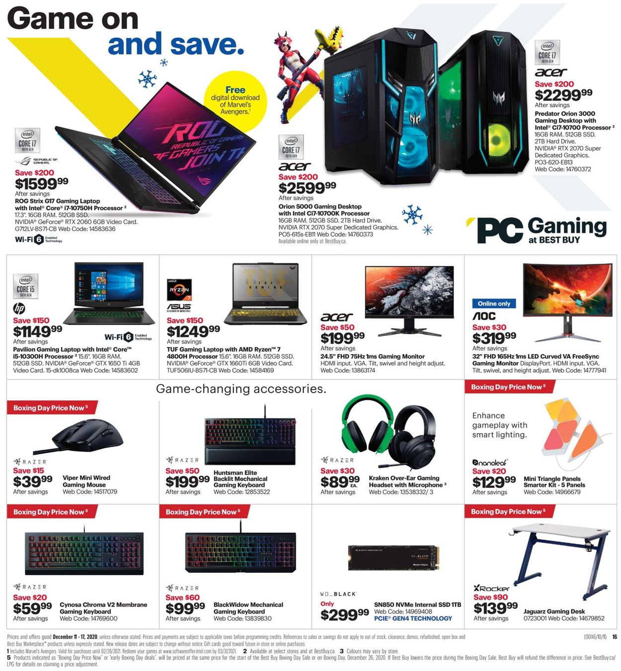 Best Buy - Christmas 2020 Flyer - 12/11-12/17/2020 (Page 30)