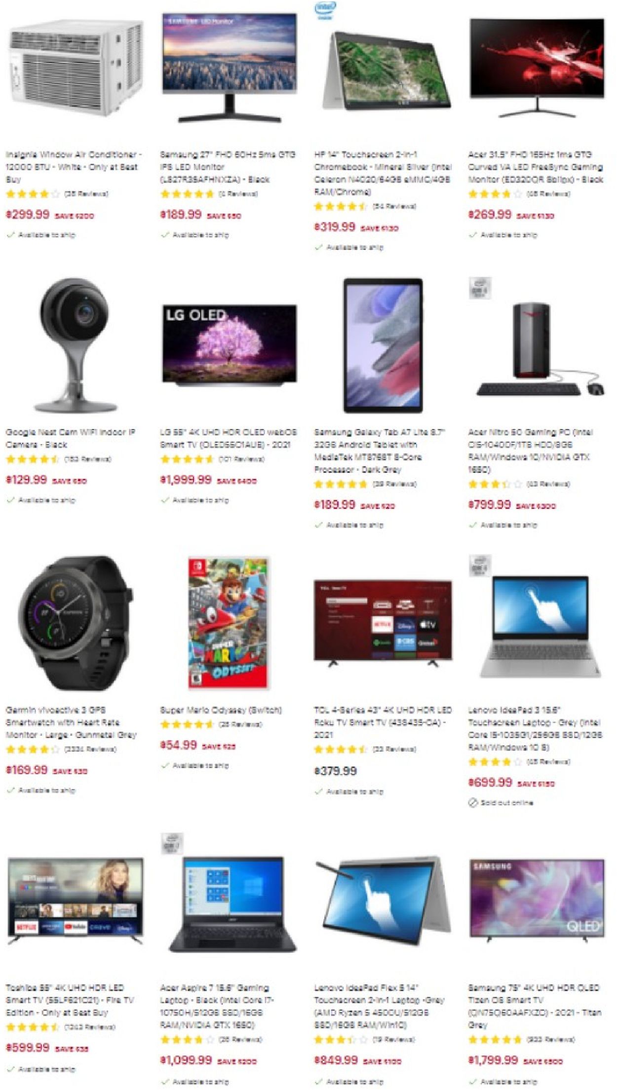 Best Buy Flyer - 08/06-08/12/2021 (Page 4)