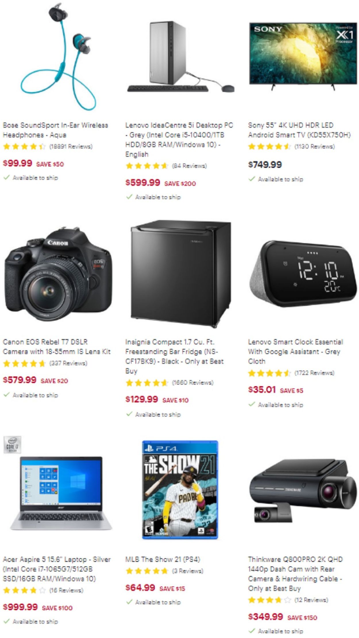 Best Buy Flyer - 08/06-08/12/2021 (Page 7)