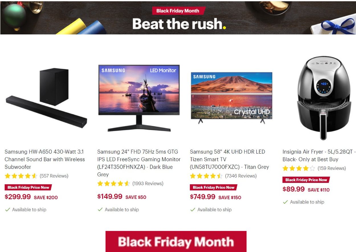 Best Buy BLACK FRIDAY 2021 Flyer - 11/18-11/24/2021 (Page 6)