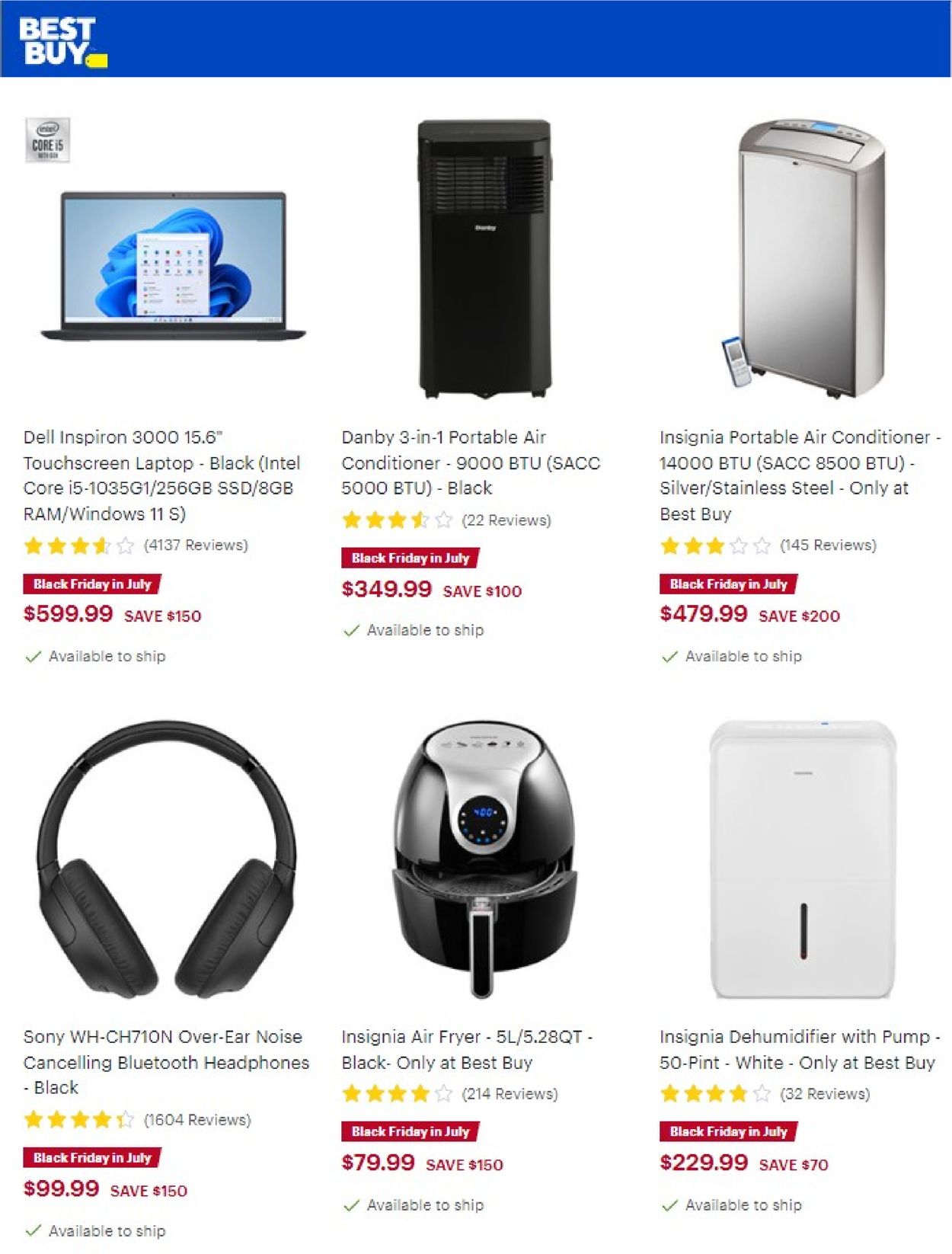 Best Buy Flyer - 07/08-07/14/2022 (Page 6)