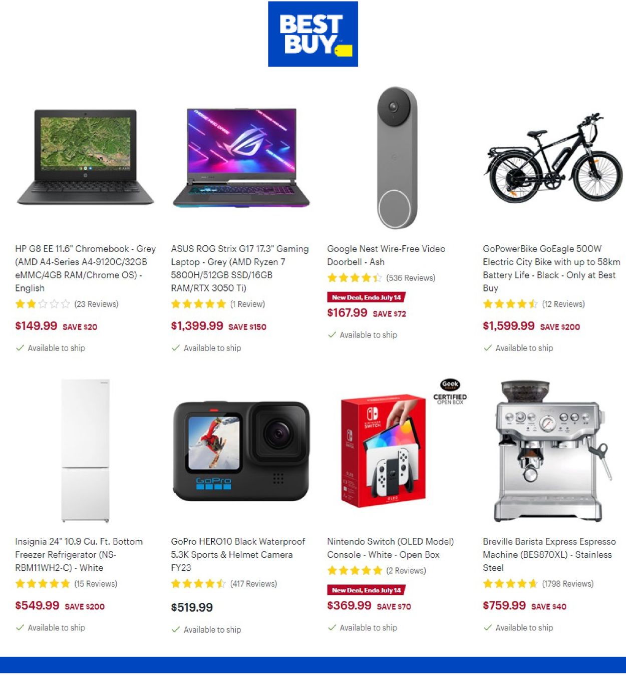 Best Buy Flyer - 07/15-07/21/2022 (Page 7)