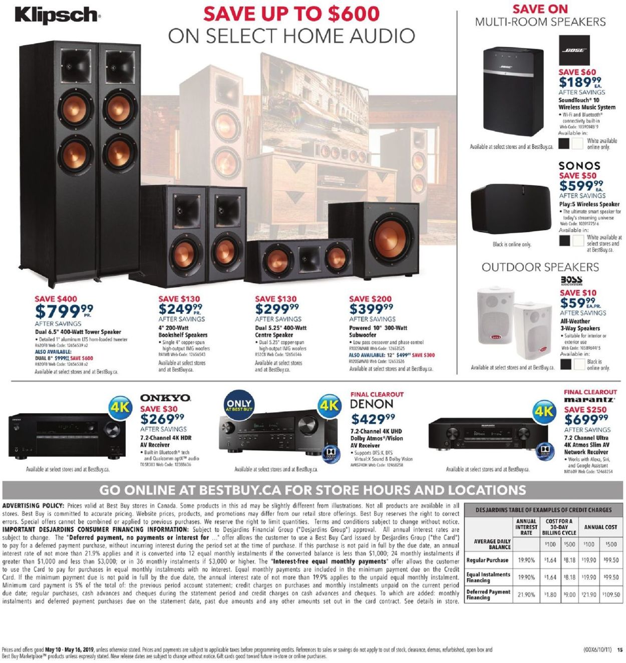 Best Buy Flyer - 05/10-05/16/2019 (Page 36)