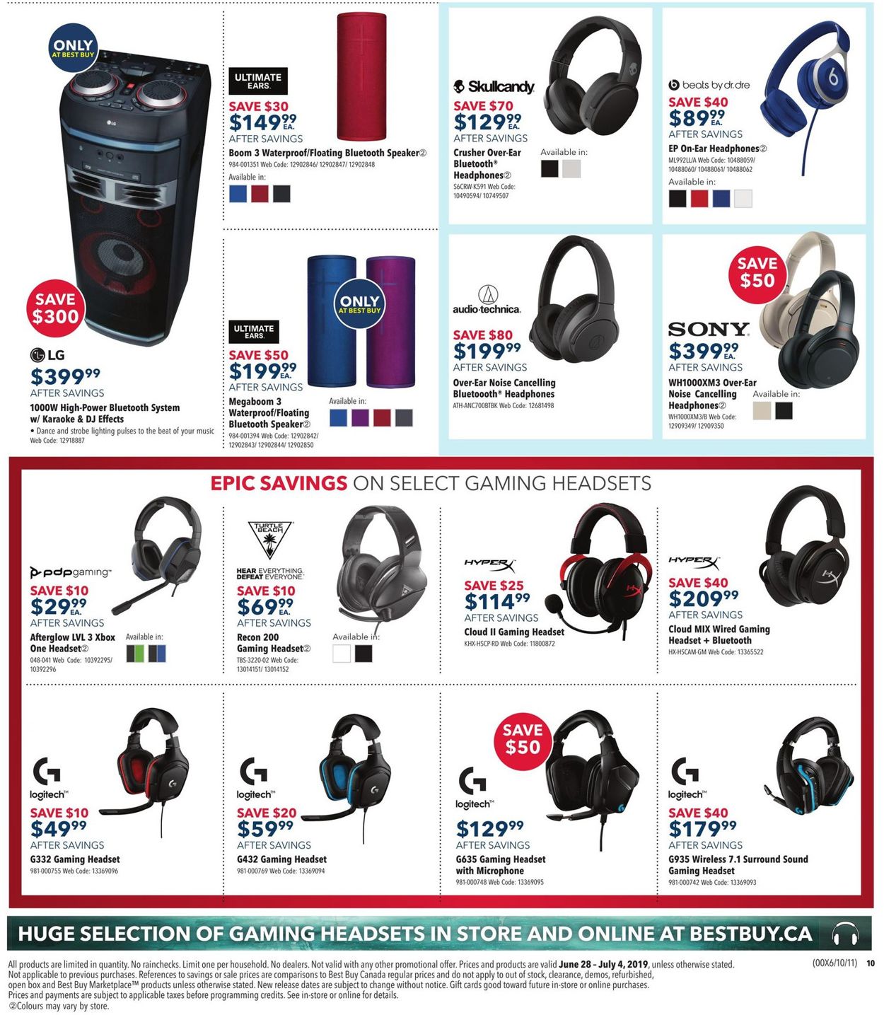 Best Buy Flyer - 06/28-07/04/2019 (Page 30)
