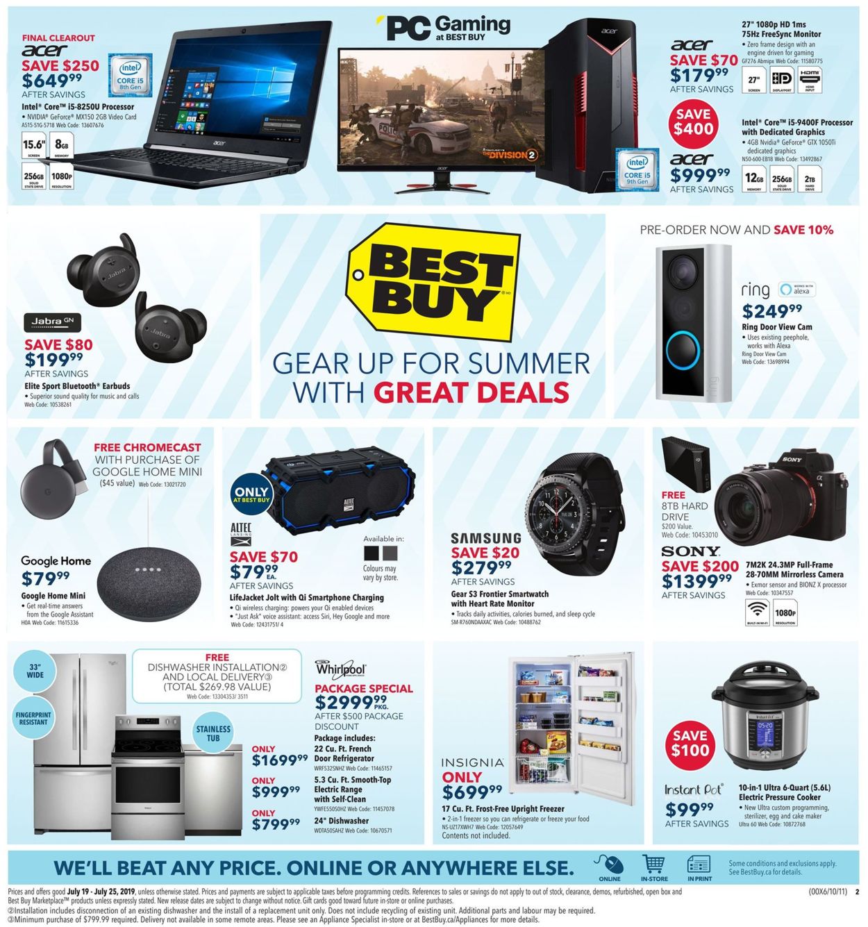 Best Buy Flyer - 07/19-07/25/2019 (Page 3)