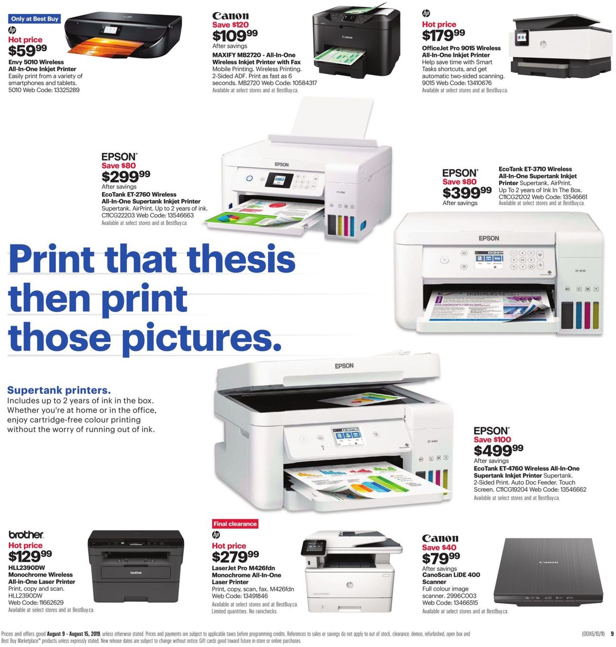 Best Buy Flyer - 08/09-08/15/2019 (Page 15)