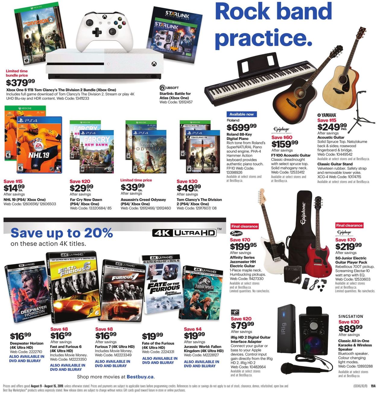 Best Buy Flyer - 08/09-08/15/2019 (Page 36)