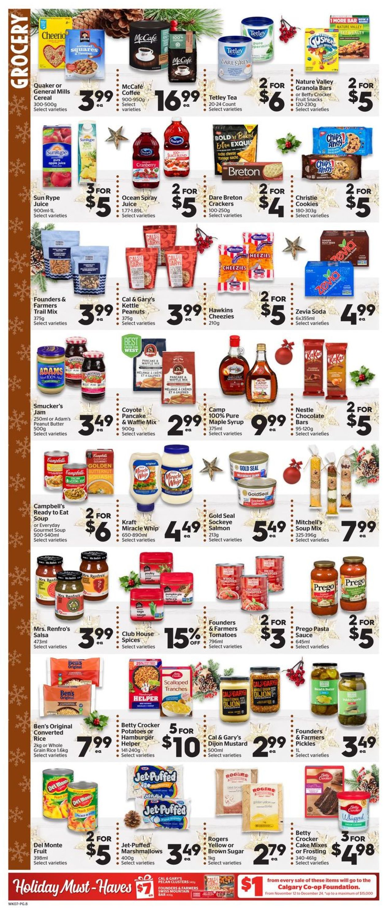 Calgary Co-op HOLIDAYS 2021 Flyer - 12/16-12/26/2021 (Page 12)