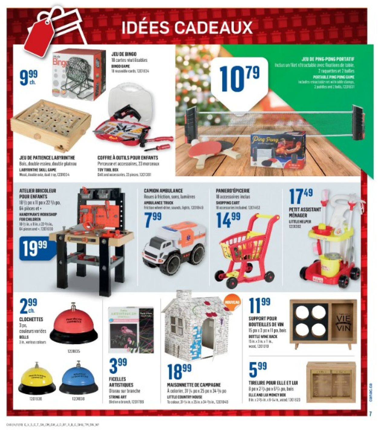Canac - Christmas 2019 Flyer Flyer - 11/14-11/20/2019 (Page 7)