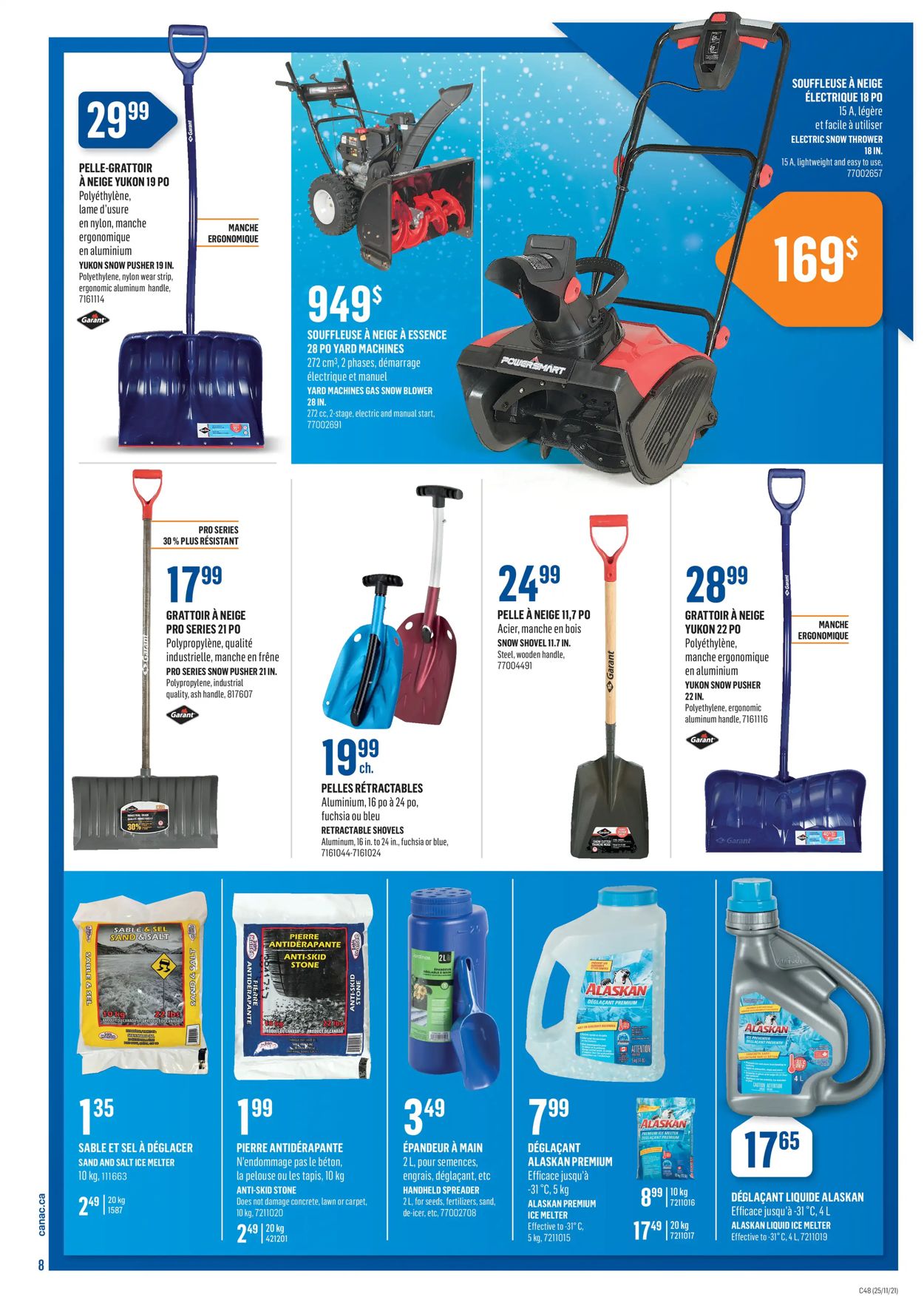 Canac BLACK FRIDAY 2021 Flyer - 11/25-12/01/2021 (Page 8)