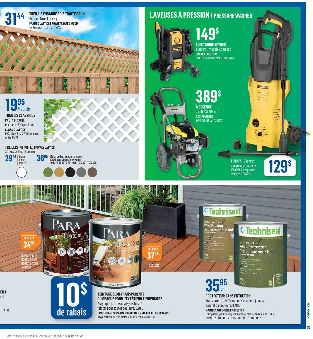 Canac Flyer - 06/27-07/03/2019 (Page 11)