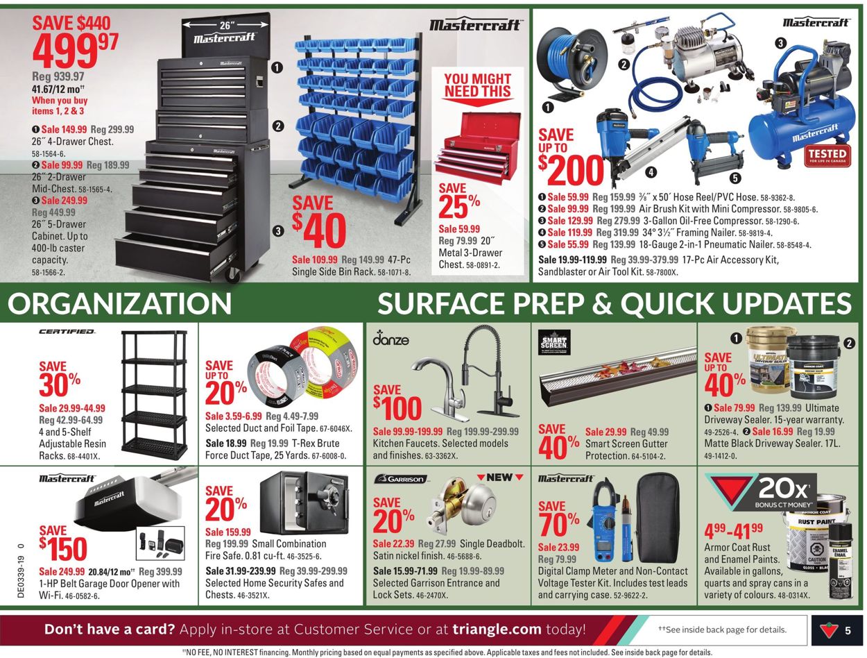 Canadian Tire Flyer - 09/20-09/26/2019 (Page 5)