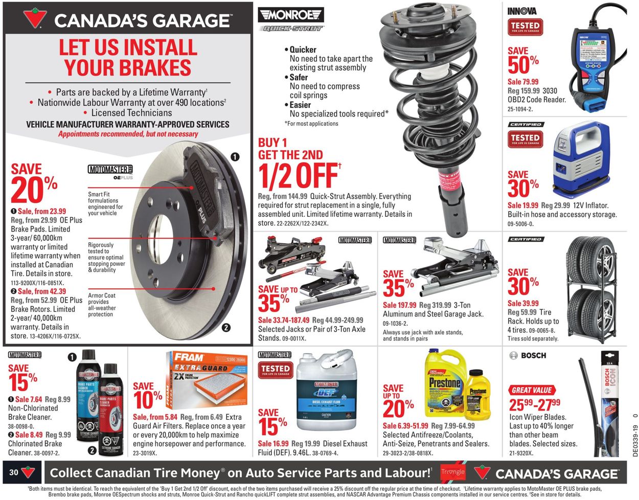 Canadian Tire Flyer - 09/20-09/26/2019 (Page 30)