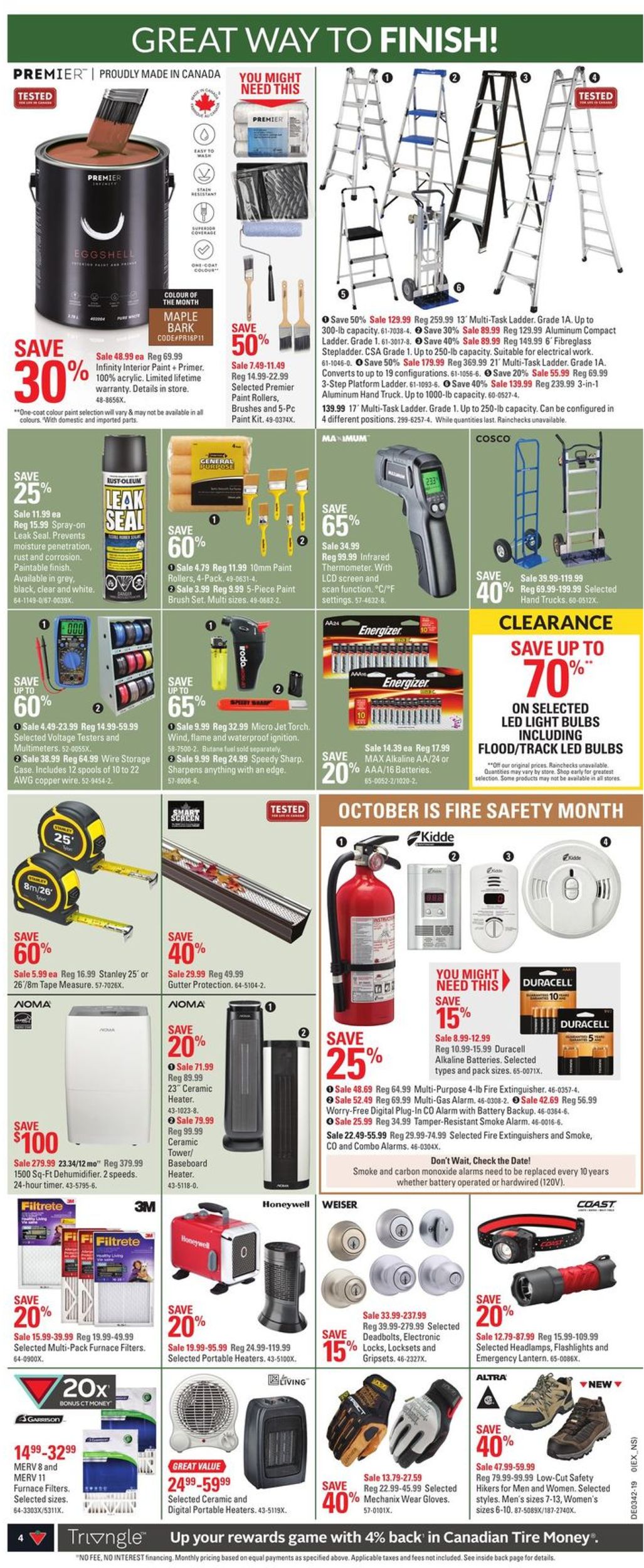Canadian Tire Flyer - 10/11-10/17/2019 (Page 4)