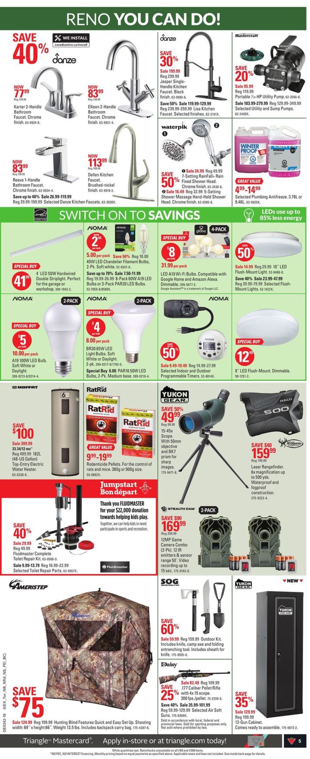 Canadian Tire Flyer - 10/11-10/17/2019 (Page 5)