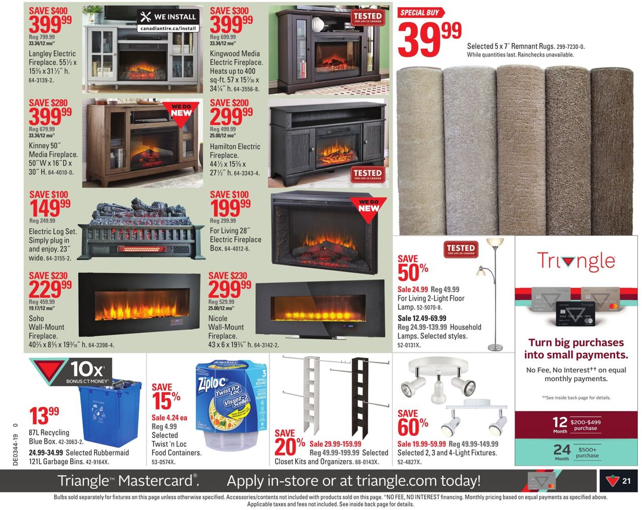 Canadian Tire Flyer - 10/25-10/31/2019 (Page 21)