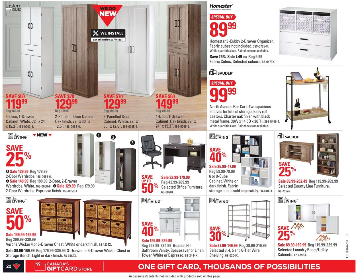 Canadian Tire Flyer - 10/25-10/31/2019 (Page 22)