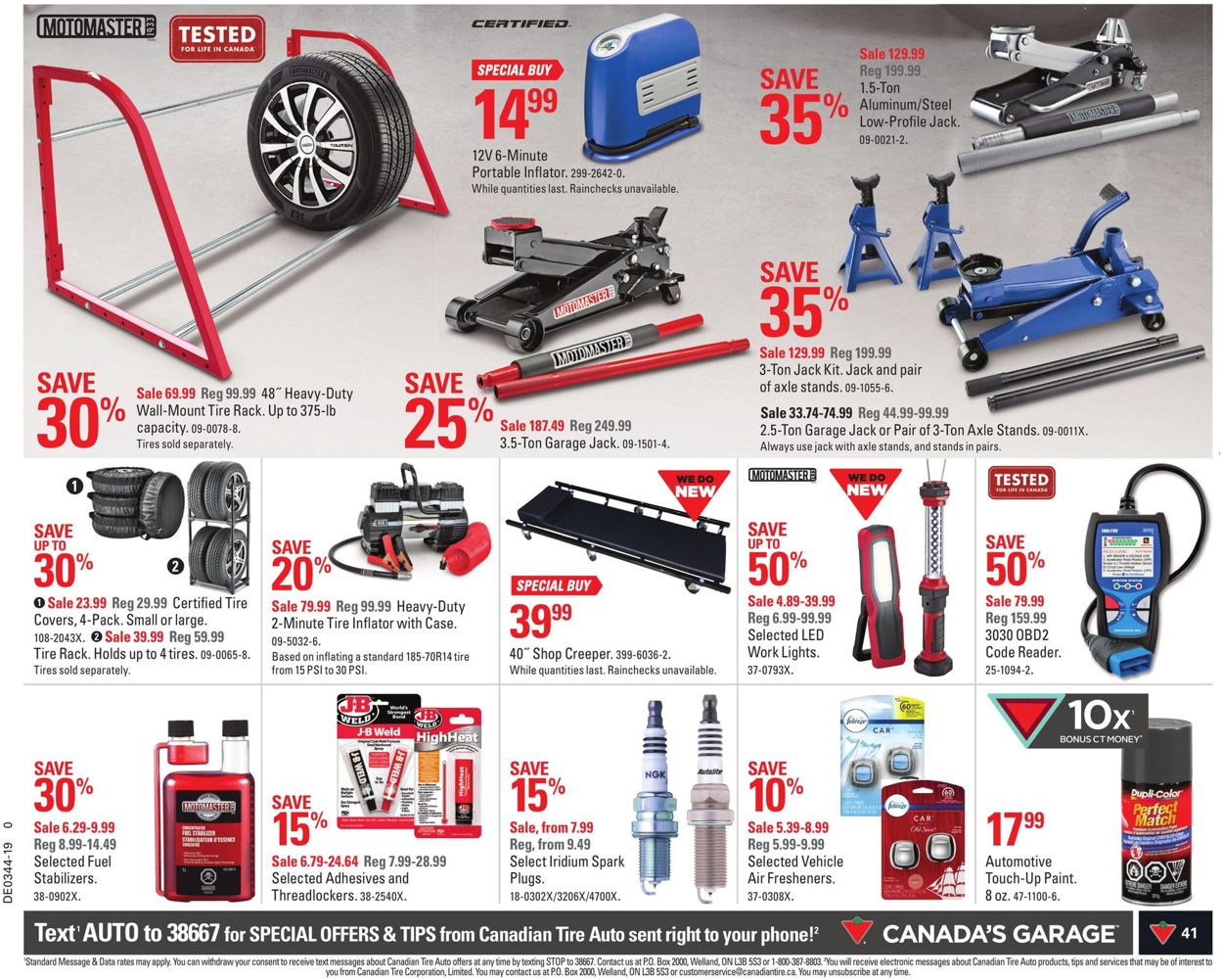 Canadian Tire Flyer - 10/25-10/31/2019 (Page 41)